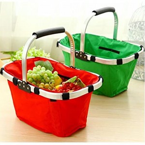 High Quality Large Capacity Waterproof Foldable Picnic Tote Basket