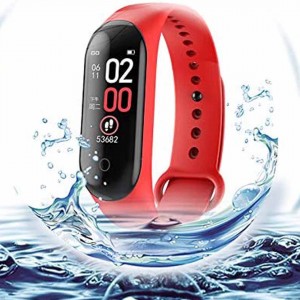 M4 Smart Band 4 Fitness Bracelet Tracker Smartband Watch Sport Buy 01 & Get 01 Free