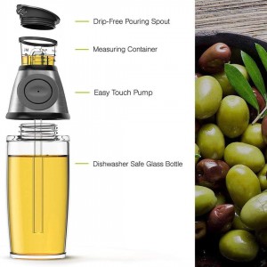 Press And Measure Oil & Vinegar Dispenser