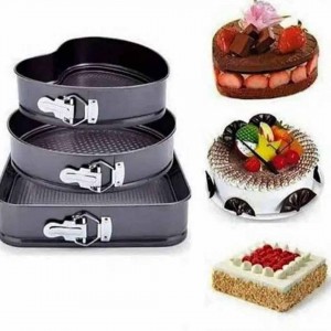 Cake Mold Pans Motive Cake Molds Filled With 3 Pcs