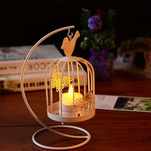 Modern New Bird Cage Candle Holder