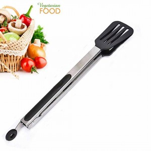 Cooking Salad BBQ Tongs Stainless Steel