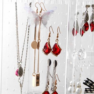 Earring Holder Jewelry Hanging Organizer Box