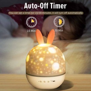 Timer Remote Control Bluetooth Night Star Projector Lamp