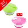 Baby Feeding Bowl with Dishes Pumps Pack (Buy 01 & Get 01 Free)