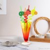 Colorful Art Drinking Fruit Straw (04 Pieces Set)