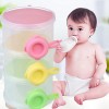 03 layers Baby Transparent Milk Powder Container