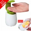 C Pump Soap Dispenser & Soft Fruit Shape Brush Washing Tool Sponge (Buy 01 & Get 01 Free)