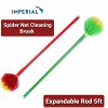 Spider Net Cleaning Brush Expandable Rod 5ft