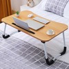 Folding Bed Table For Laptop Without Cup Holder