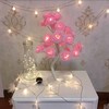 Flexible Pink Rose Led Lamp