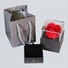 Preserved In Glass Red Flower Decoration Gift Box