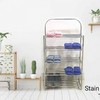 Stainless Steel Foldable Shoe Rack