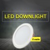 Clopal EW-Series 8W SMD Downlight Round Light V-220 Warm/White/Natural
