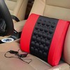 12v Car Electric Massage Cushion - Black & Red