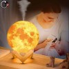 3D Moon Lamp Light Diffuser Scent