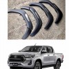 Toyota Hilux Revo Rocco Wheel Arch Fender Flares Mudguards  Matte Black 2016-2020