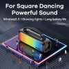 REMAX RB-M67 Portable Super Bass Wireless Speaker with RGB Lights