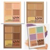 Pack Of 4 Nyx Concelor & Corrector & Contouring Palettes (6 Colors Each Palette)