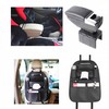 Car Hand Rest Storage Box And Leather Back Seat Cover (Buy 01 & Get 01 Free)