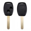 Remote Key Fob Case 2 Buttons Abs Shell Fit For Honda Replacement