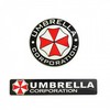 3d Aluminum Umbrella Corporation Car Logo 2 Pcs 